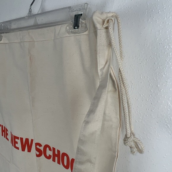 The New School Duffel Sack Tote Canvas Bag - Picture 8 of 10